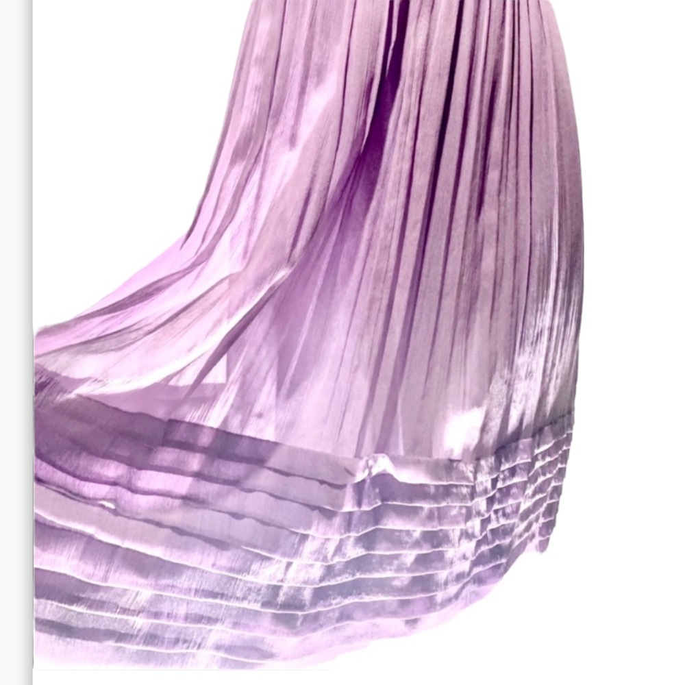 J Crew SILK Strapless Bridesmaid Lavender Prom Cocktail Gown Evening Party